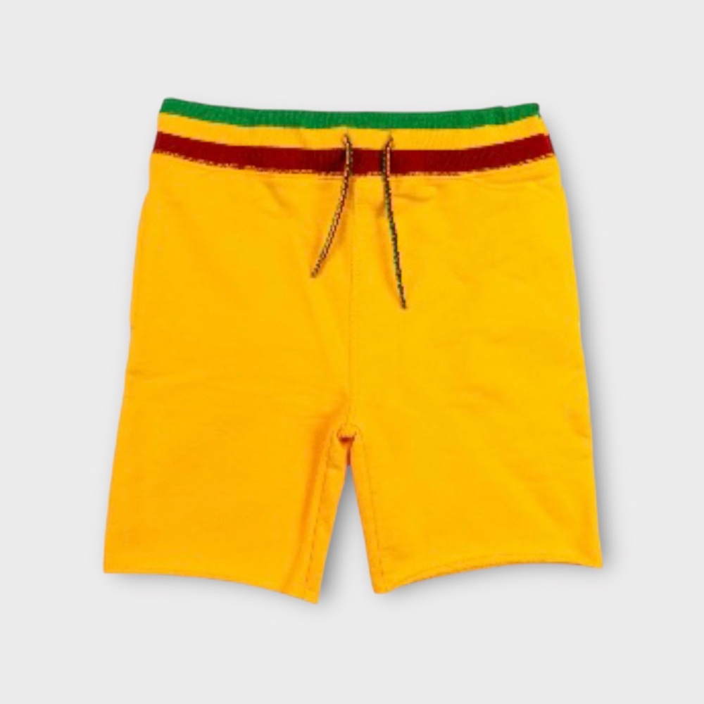 Appaman x Ziggy Marley Kids Yellow Camp Shorts